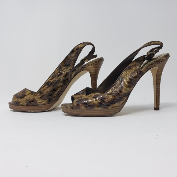 INC. International Concepts Jenna Slingback Leopar - Picture 2 of 3